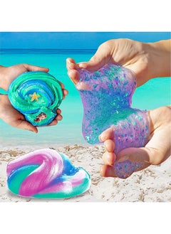 Beauenty DIY Slime Kit for Kids-Non-Sticky,Soft & Scented to Make Cloud Slime, Foam Slime, Butter Slime, Mermaid Slime & Candy Slime with Charms – Stress Relief Party Favors & Great Gift Idea  - Image 5