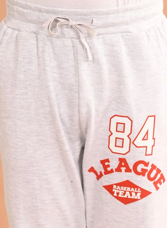LILPICKS LilPicks Varsity Print Ankle Length Joggers