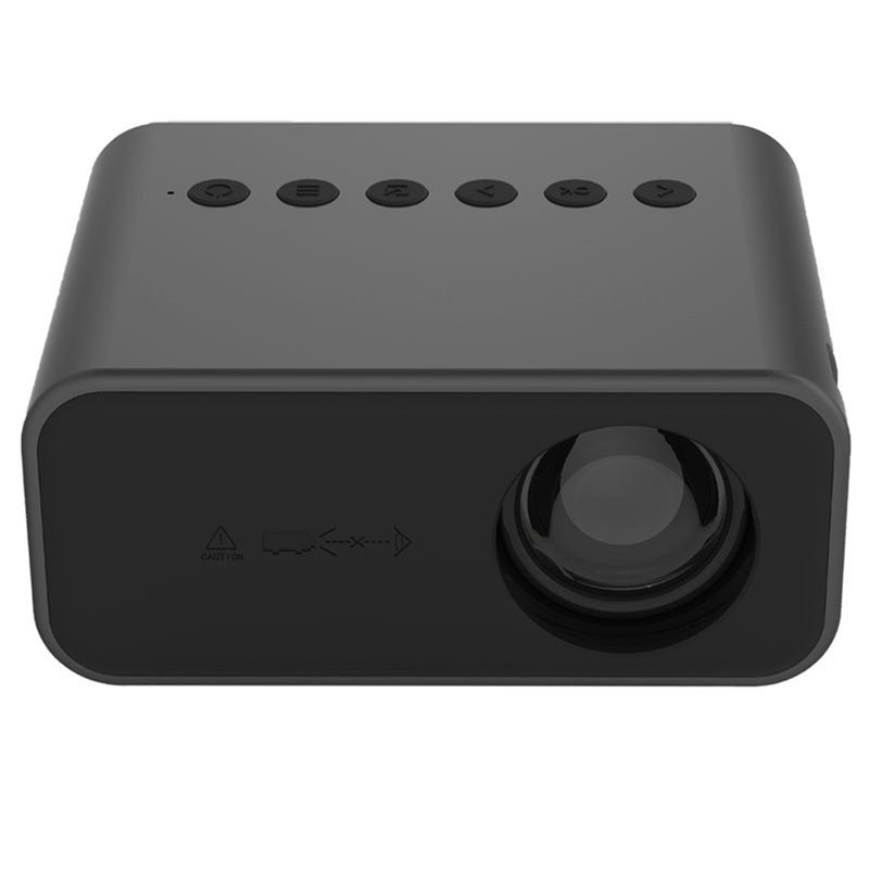YT500 324x240P Mini Projector Home Portable Projector Mini Smart Projector Support Wireless Mobile Phone Same Screen Wired Mobile Phone Same Screen - Image 1