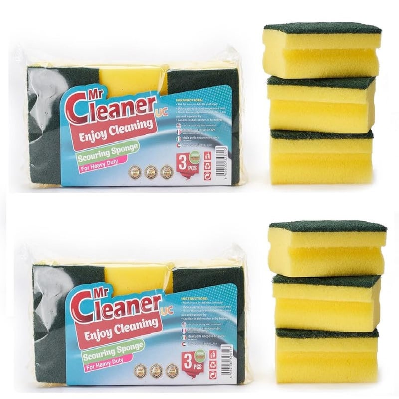 Mr.Cleaner Kitchen Foam Display 3pcs+3pcs
