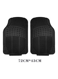 Generic 3-Piece Washable Car Mats Set, Heavy Duty Floor Mats for Car Suv Truck and Van Premium Trim to Fit Car Floor Mats All Weather Protection Universal  - Image 2
