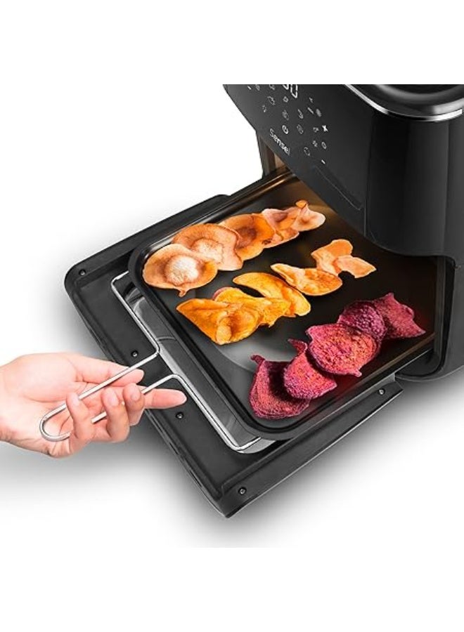 أوفيسا Ufesa Sensei XXL Hot Air Fryer, 12 L, Oil-Free AirFryer, 10 Programmes, Power 1700 W, Timer, Temperature 200 °C, 6 Accessories, BPA-Free, 12 Litres - Image 3
