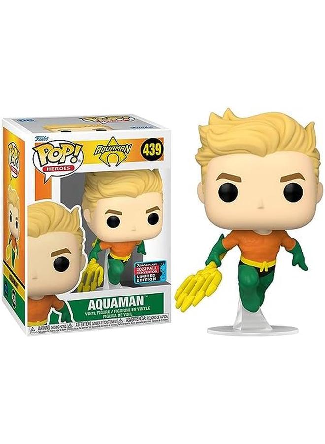 Funko Pop! New York Comic Con 2022 Convention Sticker Exclusive Aquaman  - Image 3