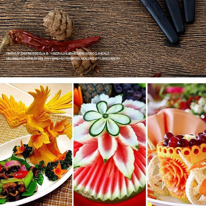 TASKHOUSE 3 Pieces Professional Kitchen Knives Set with HighCarbon Stainless Steel Food Grade Blades for Long Lasting Sharpness Non Slip Handle for Kitchen and Restaurant - Image 5