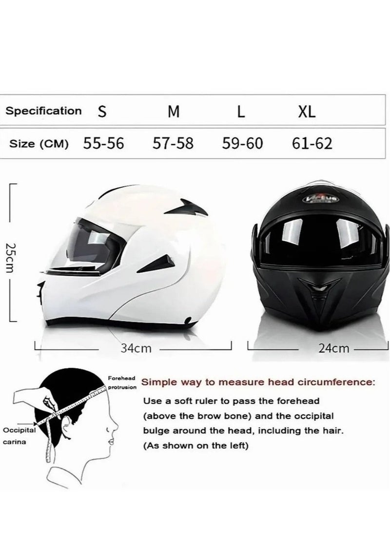 Generic - DOT Certified Bluetooth Flip-Up Motorcycle Helmet - Image 1