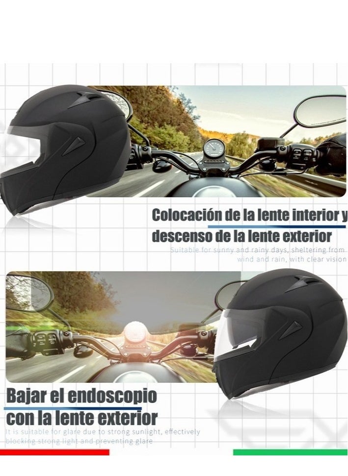 Generic - DOT Certified Bluetooth Flip-Up Motorcycle Helmet - Image 1