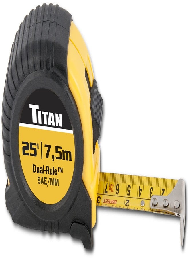 Titan 10907 25-Foot Dual-Rule Tape Measure - Image 1