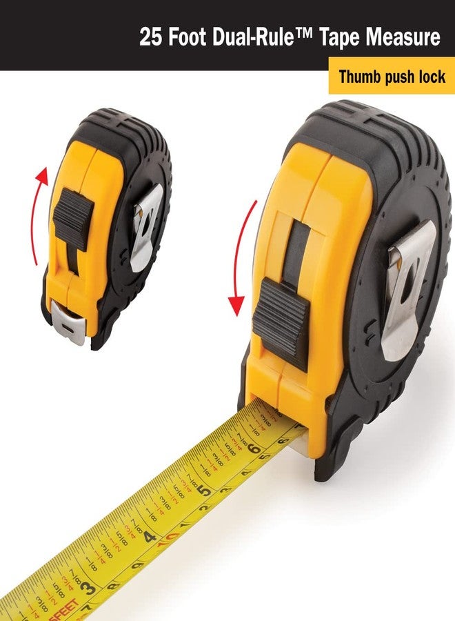 Titan 10907 25-Foot Dual-Rule Tape Measure - Image 4