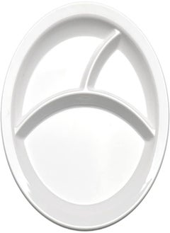 Serving Tray Round Divided Plates Dessert Serving Trays: Portion Control Diet Plates Lunch Dish Pasta Dish Sauce Plate For Kids Pizza Steak Pasta Salad Kids Plate
