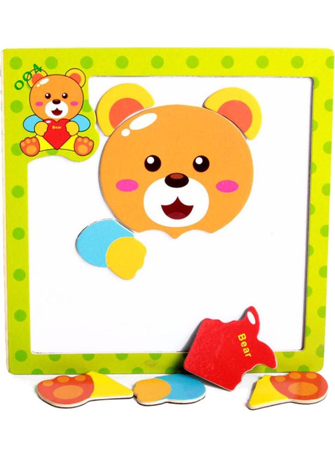 3D Educational Magnetic Wooden Jigsaw Puzzles Set - Image 4