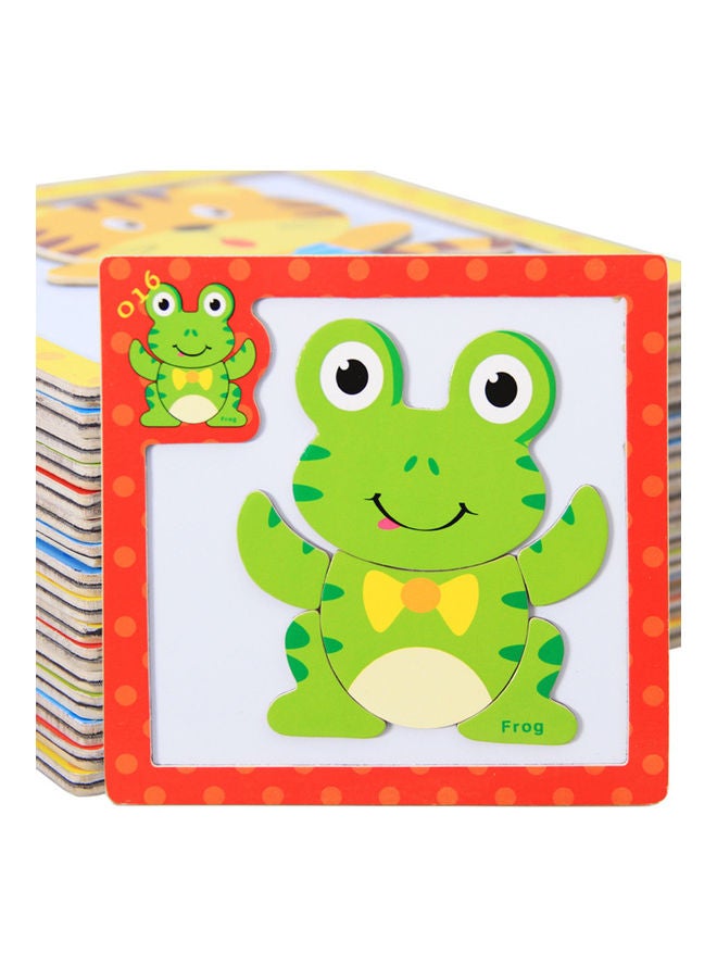 3D Educational Magnetic Wooden Jigsaw Puzzles Set - Image 2