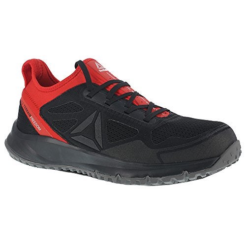 Reebok Work Men's Sublie All Terrain Work Steel Toe Black and Red - 10 Medium - Image 4