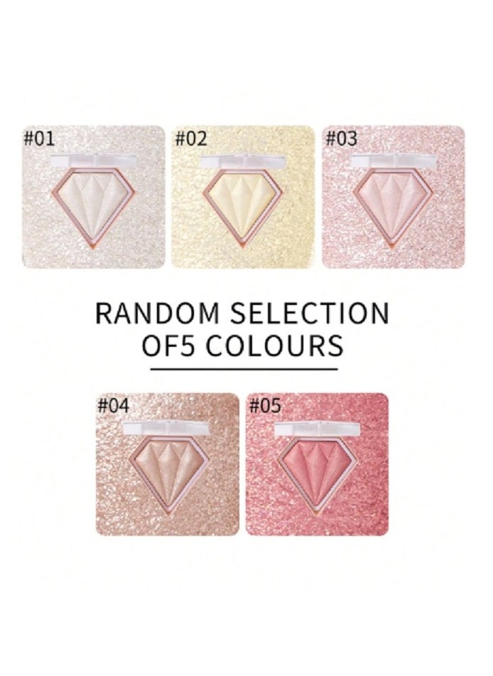 Handaiyan - HANDAIYAN HANDAIYAN Diamond Rhombus High-Gloss Glitter To Modify Contours And Brighten Net Weight :10g - Image 1
