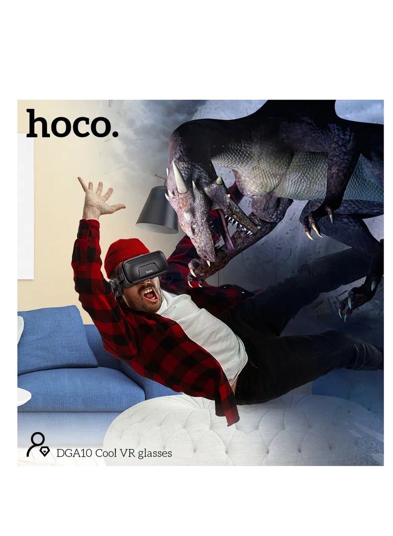 هوكو نظارات رؤية واسعة الزاوية، مسافة بين الحدقتين قابلة للتعديل، متوافقة - Image 2