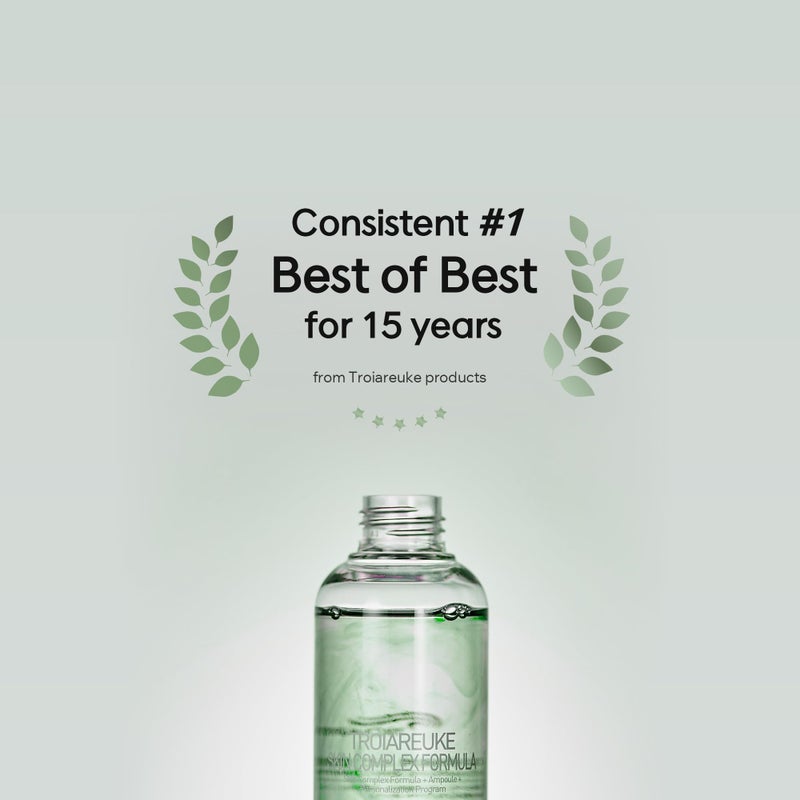 TROIAREUKE H+ Cocktail Ampoule Toner (2.37 Fl. Oz., Green) - Image 4