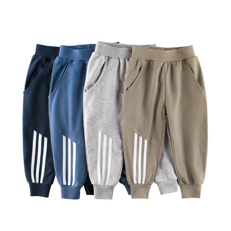 Korean Style Kidsren'S Clothing Boys 2024 Autum New Kidsren'S Pants Small And Medium-Sized Boys' Pants Dropshipping - Image 2