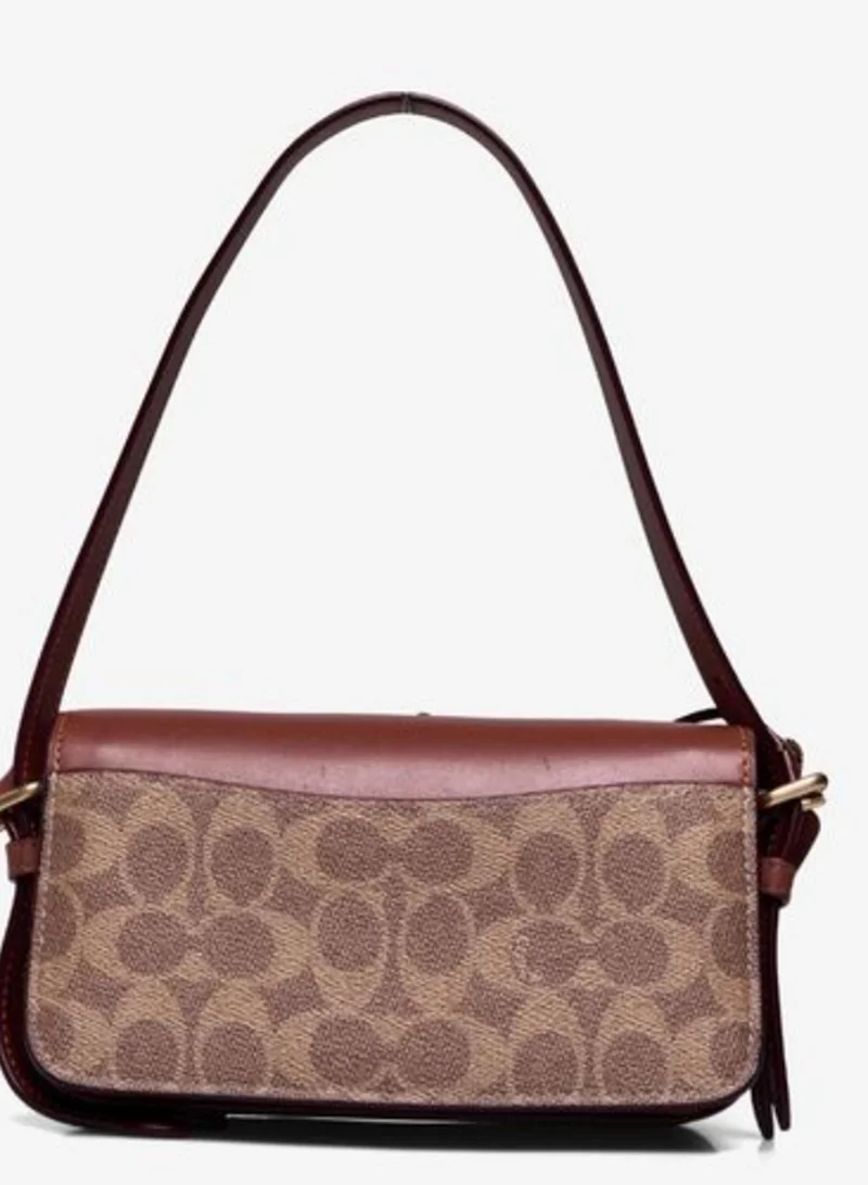 COACH Logo Zoe Shoulder Bag