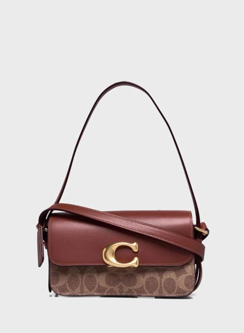 COACH Zoe Shoulder Bag 20 in Signature Canvas