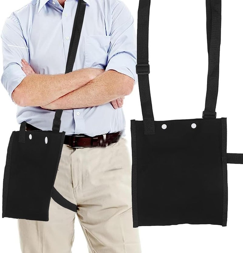 MRTURK REVHQ Urine Bag Cover, Foley Catheter Bag Cover with Interior Securing Clasp, Urine Drainage Bag Holder with Quick Release Buckle - Image 1