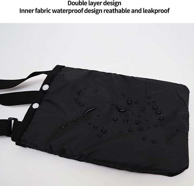 MRTURK REVHQ Urine Bag Cover, Foley Catheter Bag Cover with Interior Securing Clasp, Urine Drainage Bag Holder with Quick Release Buckle - Image 3