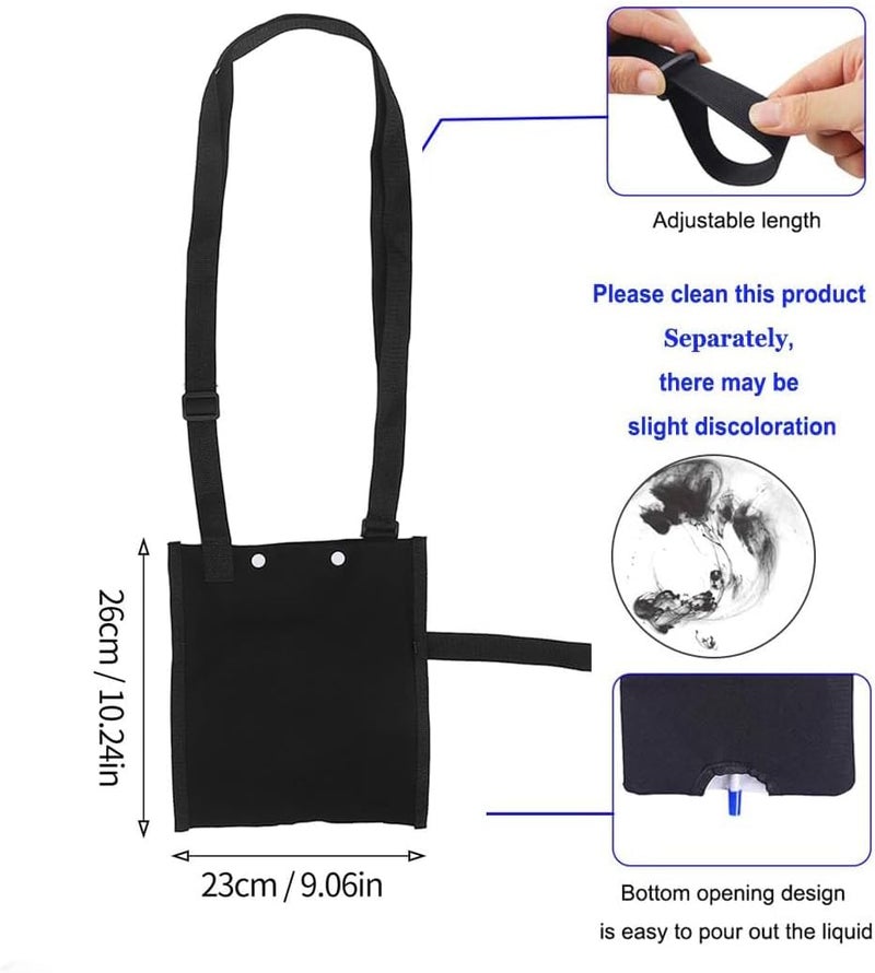 MRTURK REVHQ Urine Bag Cover, Foley Catheter Bag Cover with Interior Securing Clasp, Urine Drainage Bag Holder with Quick Release Buckle - Image 2