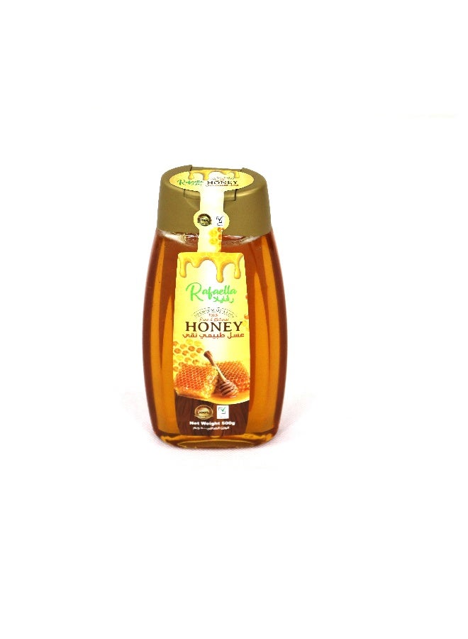 Rafaella Natural Honey Squeze Bottle, 500g | Premium Quality | 100% Pure Honey | No Added Sugar or Preservatives - Image 4