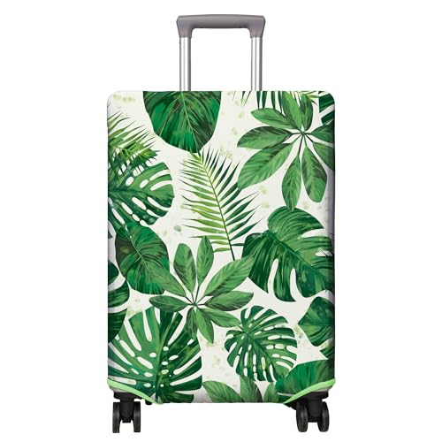 PtRug Travel Luggage Cover Suitcase Protector Fits 1832 Inch Wheel Covers PatternedTravel Related Items Flower Luggage Protector Elastic M - Image 1