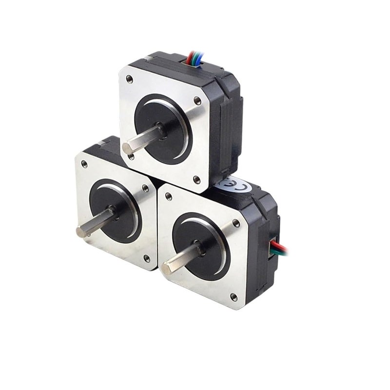 17HS08 1004S محرك خطوي 20 5 مم 16 نيوتن سم 1 أمبير 42 محرك خطوي 4 أسلاك 2 قطعة - Image 3