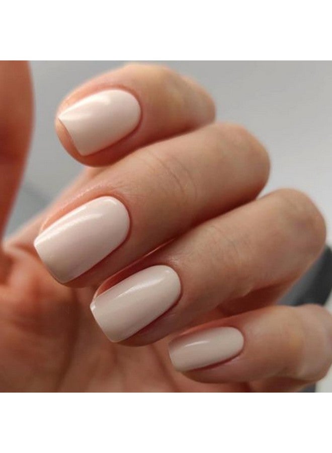 Modelones White Press on Nails, Short Square Fake Nails, Reusable Nail Kit with Nail Glue Adhesive Tabs Mini Nail File, Nails Press Ons 32Pcs16 Sizes, Valentine Gift - Image 2