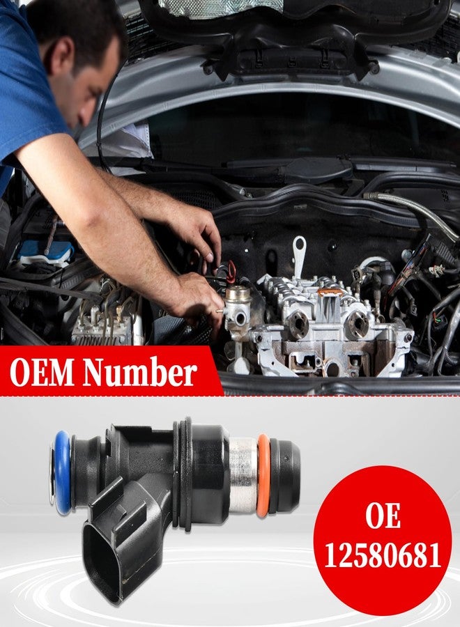 BIGREAT 12580681 8PCS Fuel Injectors Compatible with 2004-2010 Chevy Silverado Tahoe Avalanche GMC Sierra Yukon Yukon XL 4.8L 5.3L 6.0L 6.2L V8 - Image 5