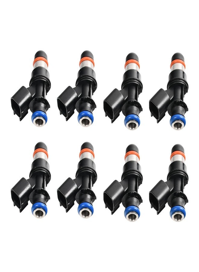 BIGREAT 12580681 8PCS Fuel Injectors Compatible with 2004-2010 Chevy Silverado Tahoe Avalanche GMC Sierra Yukon Yukon XL 4.8L 5.3L 6.0L 6.2L V8 - Image 1