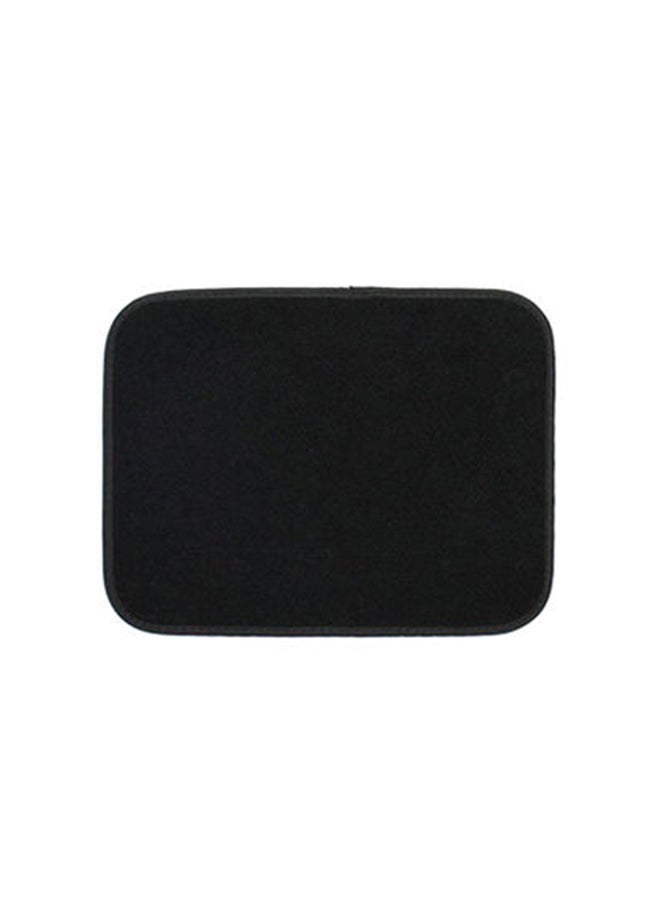 4-Piece Black Universal Car Floor Mat,Non-slip, hard-wearing and easy to clean and suitable for all weather conditions - Image 4