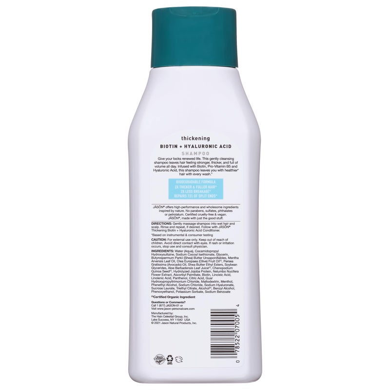 Jason Restorative Biotin Shampoo, 16 oz - Image 3
