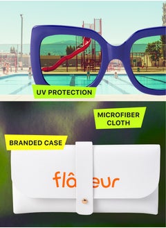 flâneur Flaneur Kids Polarized Sunglasses - Kids Fashion Sunglasses for Girls & Boys, UVA and UVB Protection, Trendy Kids Eyewear, Scratch Resistant, Perfect for Beach, Travel, Sunglasses for Children 3 - 12  - Image 4