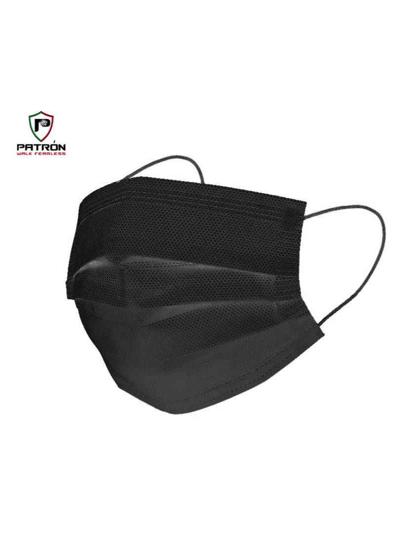 Patron Embrace Safety with Patron 3-Ply Disposable Face Masks