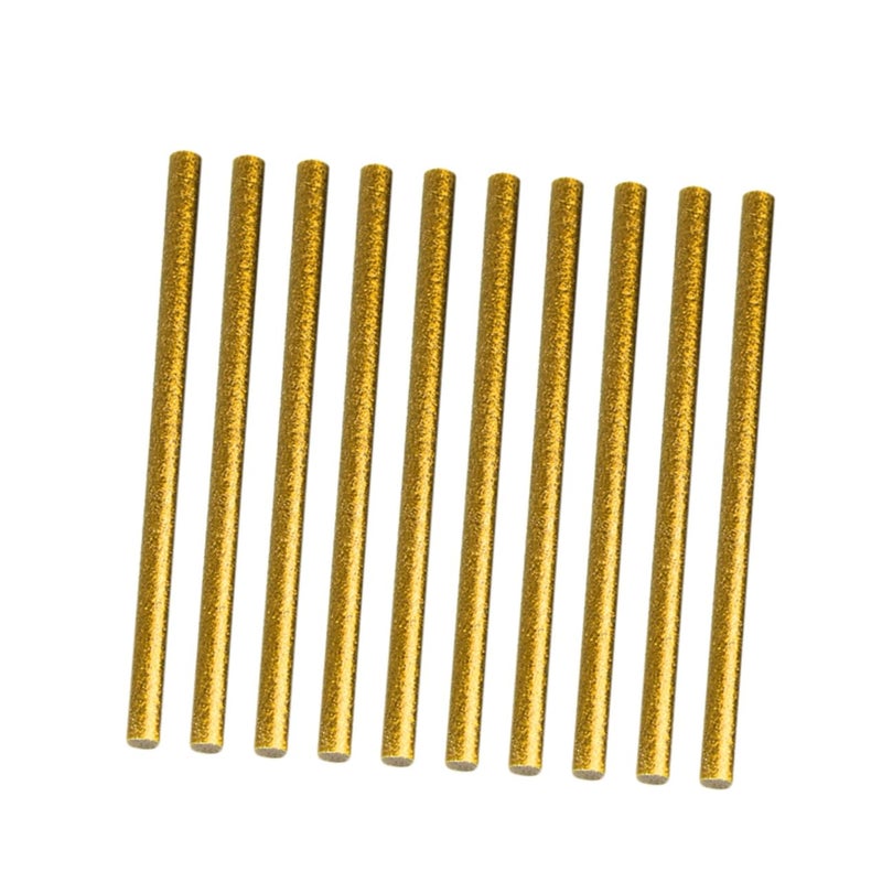 DOITOOL 100pcs Colorful Hot Melt Glue Sticks High Adhesive for Projects Beautiful Golden for Ceramics Fast Bonding - Image 1