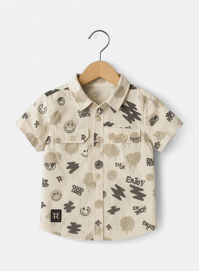 قميص مشجر للاولاد