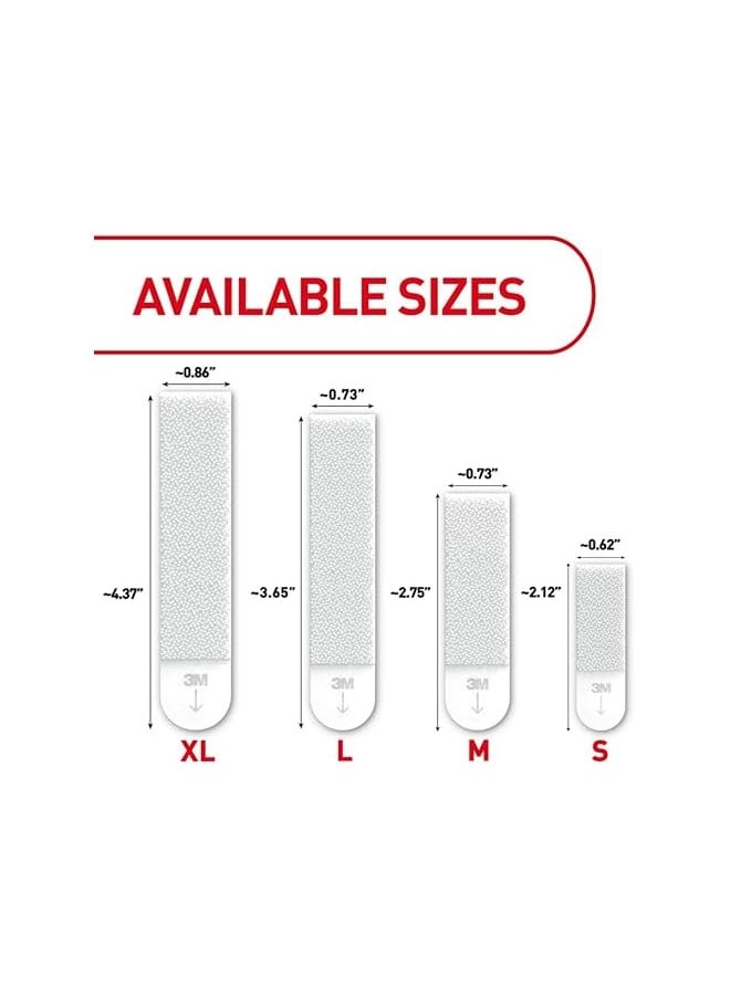 Command Command 20 lb XL Heavyweight Picture Hanging Strips 16 Pairs (32 Command Strips), Damage Free Hanging Picture Hangers, Heavy Duty Wall Hanging Strips for Christmas Decorations  - Image 2