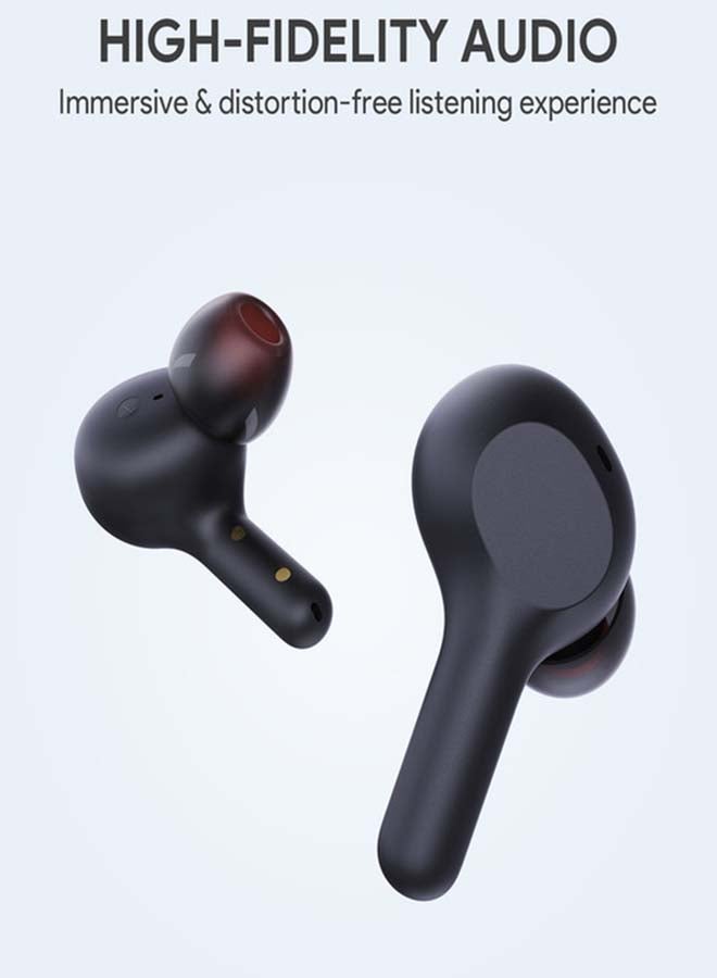 Aukey EP-T25 TWS Bluetooth 5.0 IPX5 True Wireless Earbuds With Charging Case Black - Image 4