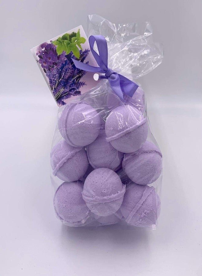 Spa Pure Lavender Vanilla Bath Bombs - Made with Shea Butter - Ultra Moisturizing and Best for All Skin Types - Each 1 oz - (14 Count in Pack 1) - Image 3
