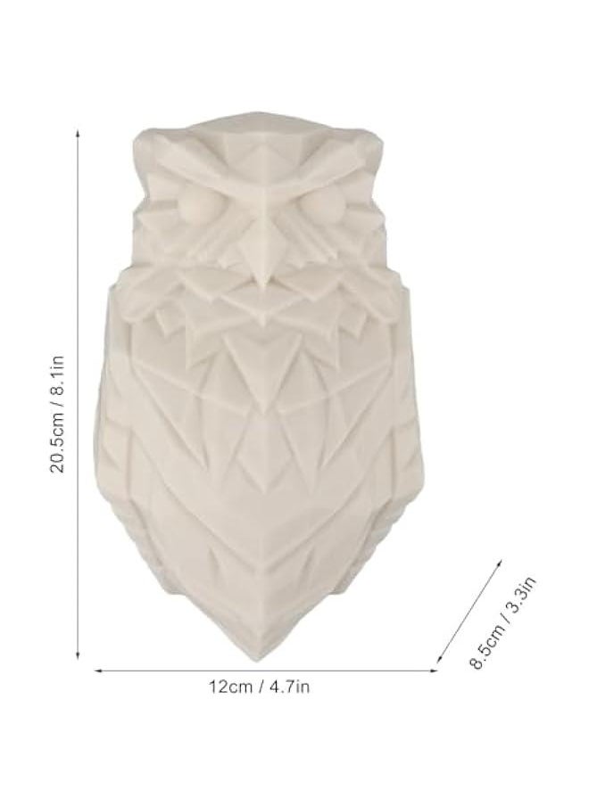 Generic 3D Animals LED Wall Light, Battery Powered Wall Lamp, 3D Wall Art with Artistic Flavor, Wall Sconce for Bedroom Office Living Room (Owl)  - Image 5