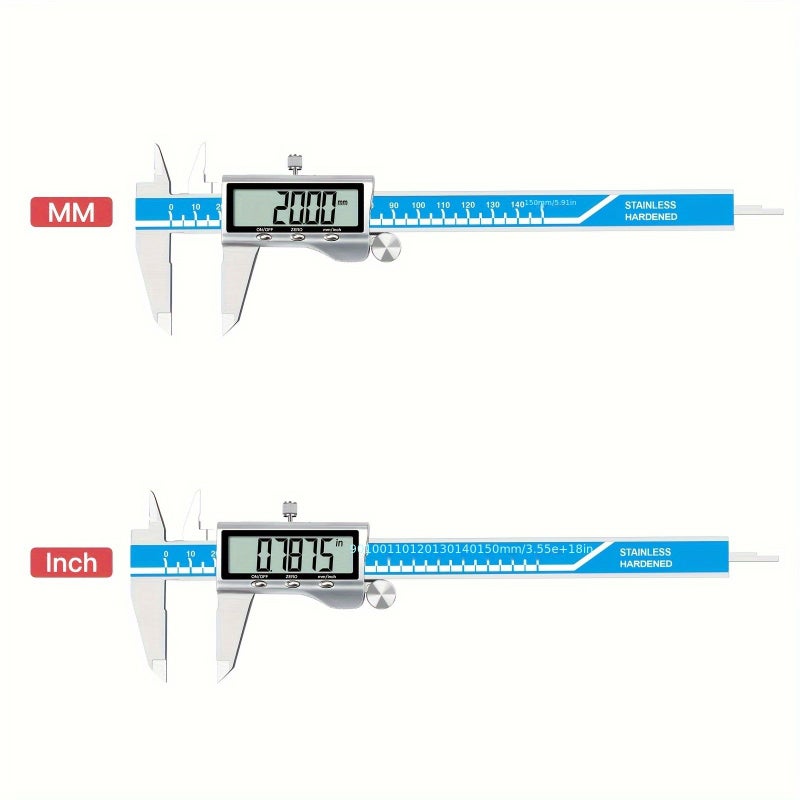 1pc Digital Caliper Measuring Tool ART19A05-3 Precision Electronic Vernier Inch Millimeter Jewelry Accuracy Stainless - Image 1