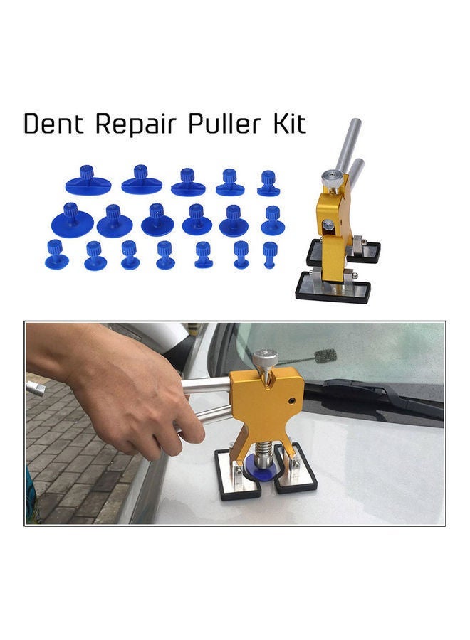 MUNTAQI Car Repair Tool Practical Hardware Tools Dent Lifter Repair Dent Puller 18 Tabs Hail Removal Tool Set - Image 3