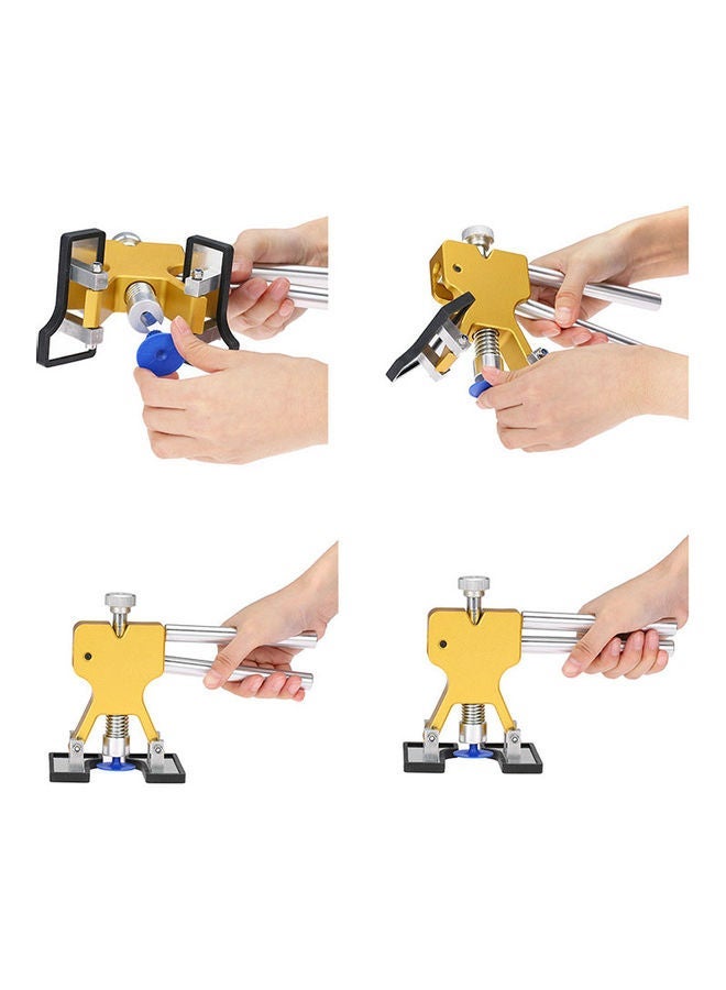 MUNTAQI Car Repair Tool Practical Hardware Tools Dent Lifter Repair Dent Puller 18 Tabs Hail Removal Tool Set - Image 4