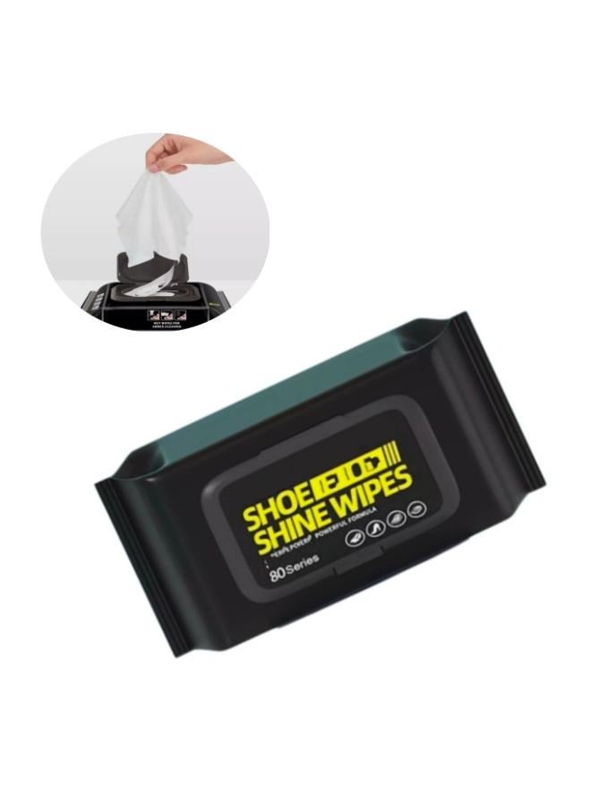 حذاء رياضي محمول للسفر يمكن التخلص منه سريع التنظيف مناديل مبللة منظفة - Image 1