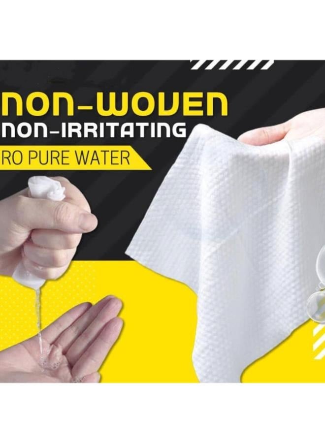 حذاء رياضي محمول للسفر يمكن التخلص منه سريع التنظيف مناديل مبللة منظفة - Image 2