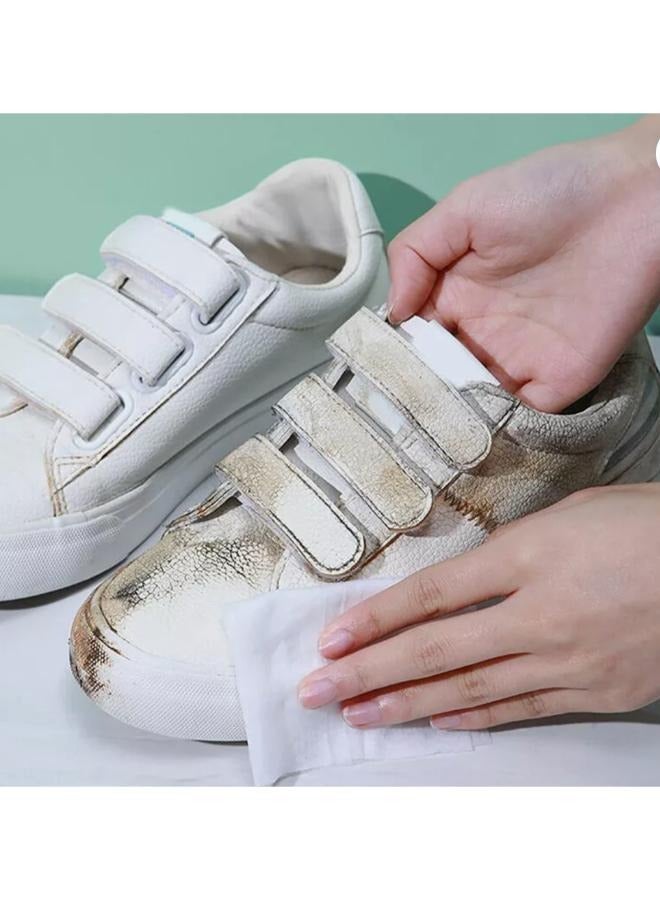 حذاء رياضي محمول للسفر يمكن التخلص منه سريع التنظيف مناديل مبللة منظفة - Image 4