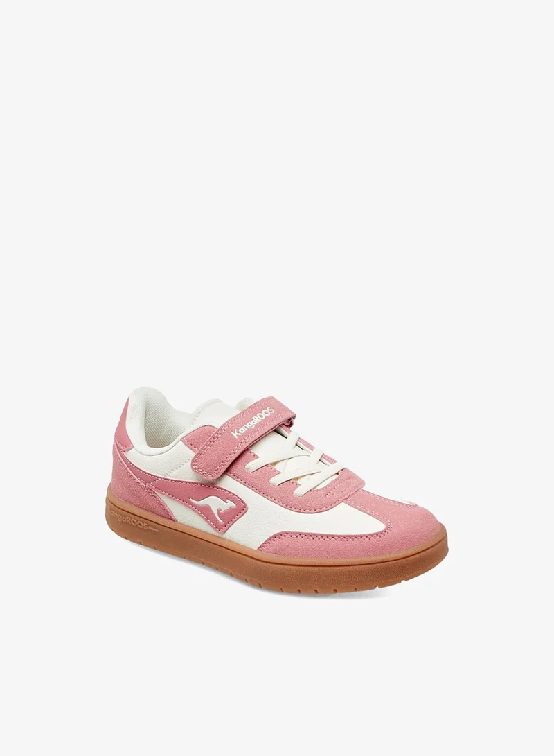 كانغاروس سنيكرز بناتي بألواح وإغلاق بشريط لاصق