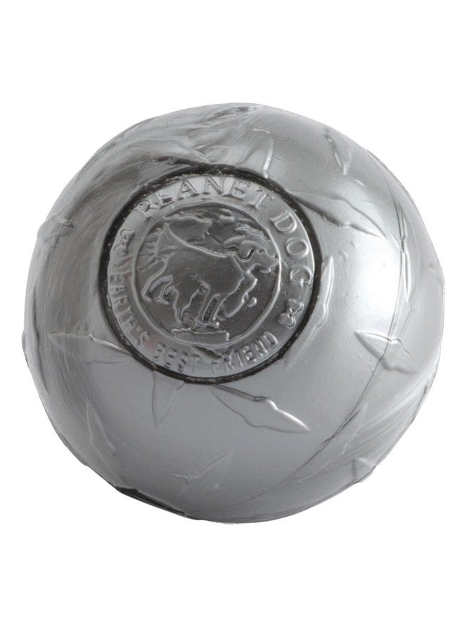 بيتستاجيز لعبة كرة المضغ والإحضار للكلاب من Orbee-Tuff Diamond Plate Ball - لعبة متينة ومتينة للكلاب للمطاردة والاسترجاع والتدريب - 3 بوصات، صغيرة (68787 (رمادي)) - Image 2