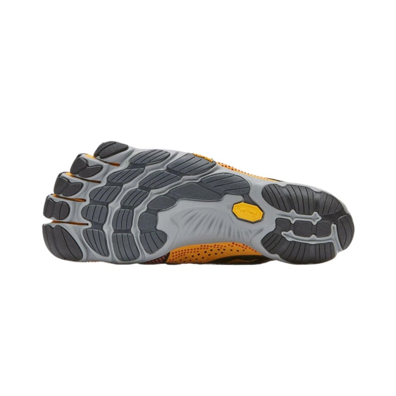 Vibram Men's FiveFingers V-Run | Barefoot Road Running Shoes for Natural Comfort & Stability, Golden/Yellow/Black, 49 EU / 13-14 US - Image 4